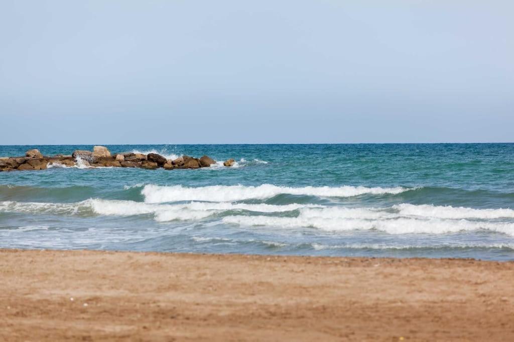 La Llar45 , Relajate Junto Al Mar Apartment Playa Pobla de Farnals Ngoại thất bức ảnh